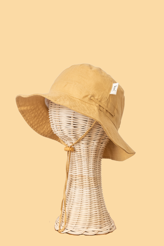 Kiin Baby - Cotton Sun Hat Golden Tan